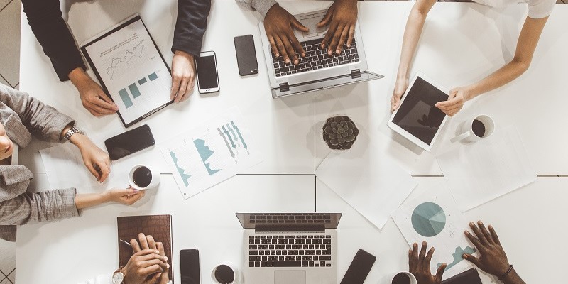 People working together