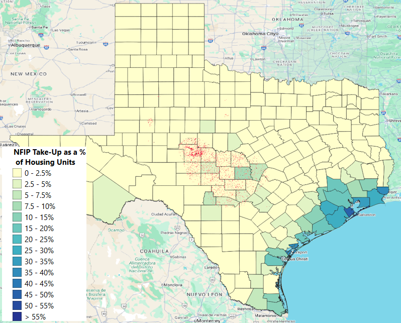 flood insurance takeup